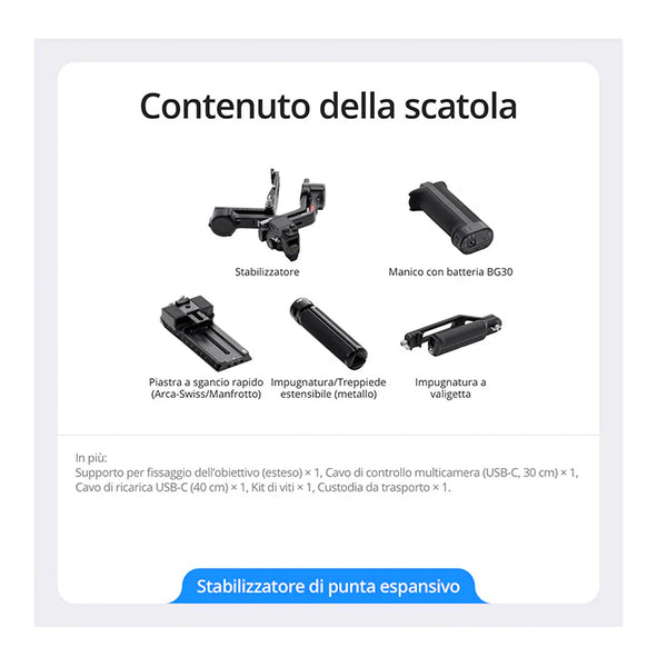 Dji RS 4 Pro - Garanzia Dji Italia Dji RS 4 Pro - Garanzia Dji Italia